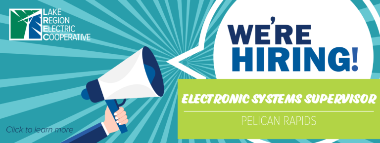 We’re Hiring an Electronic Systems Supervisor