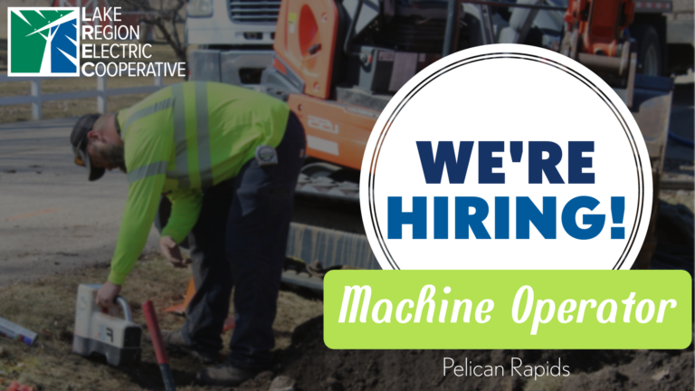 We’re Hiring a Machine Operator!