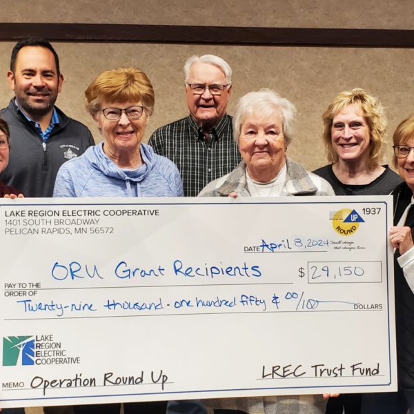 $29,150 Awarded by Lake Region Electric Cooperative
