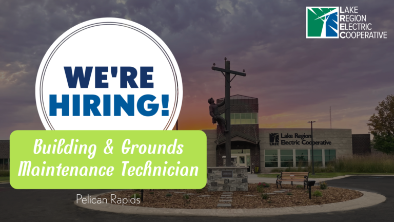 We’re Hiring: Building & Grounds Maintenance Technician